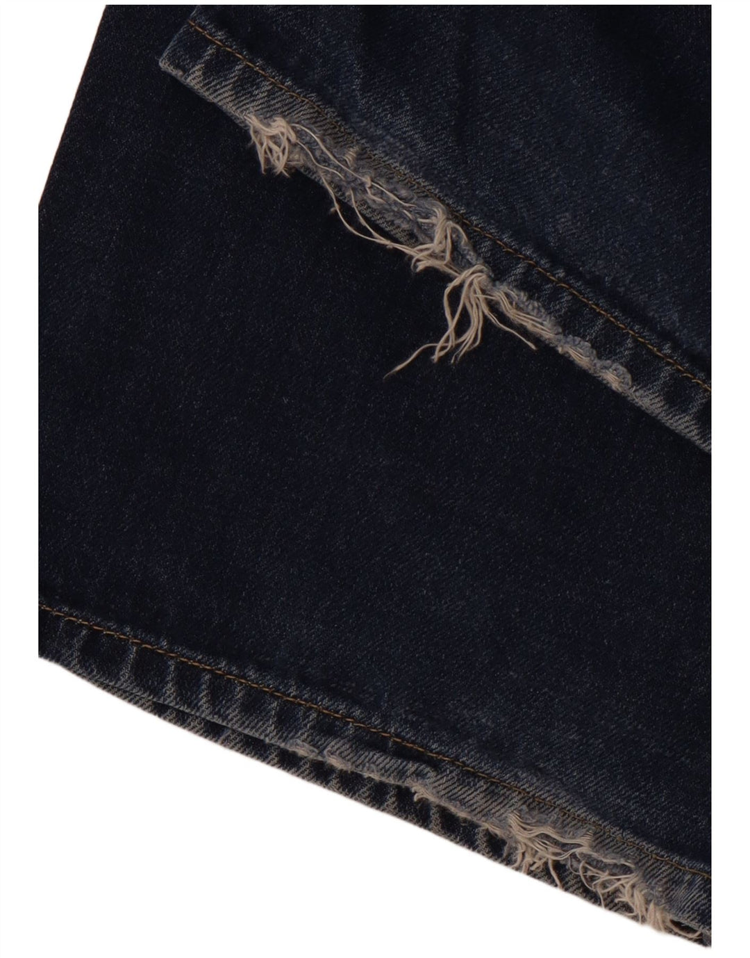 HUGO BOSS Jean droit W31 L34 Homme Bleu Marine Coton