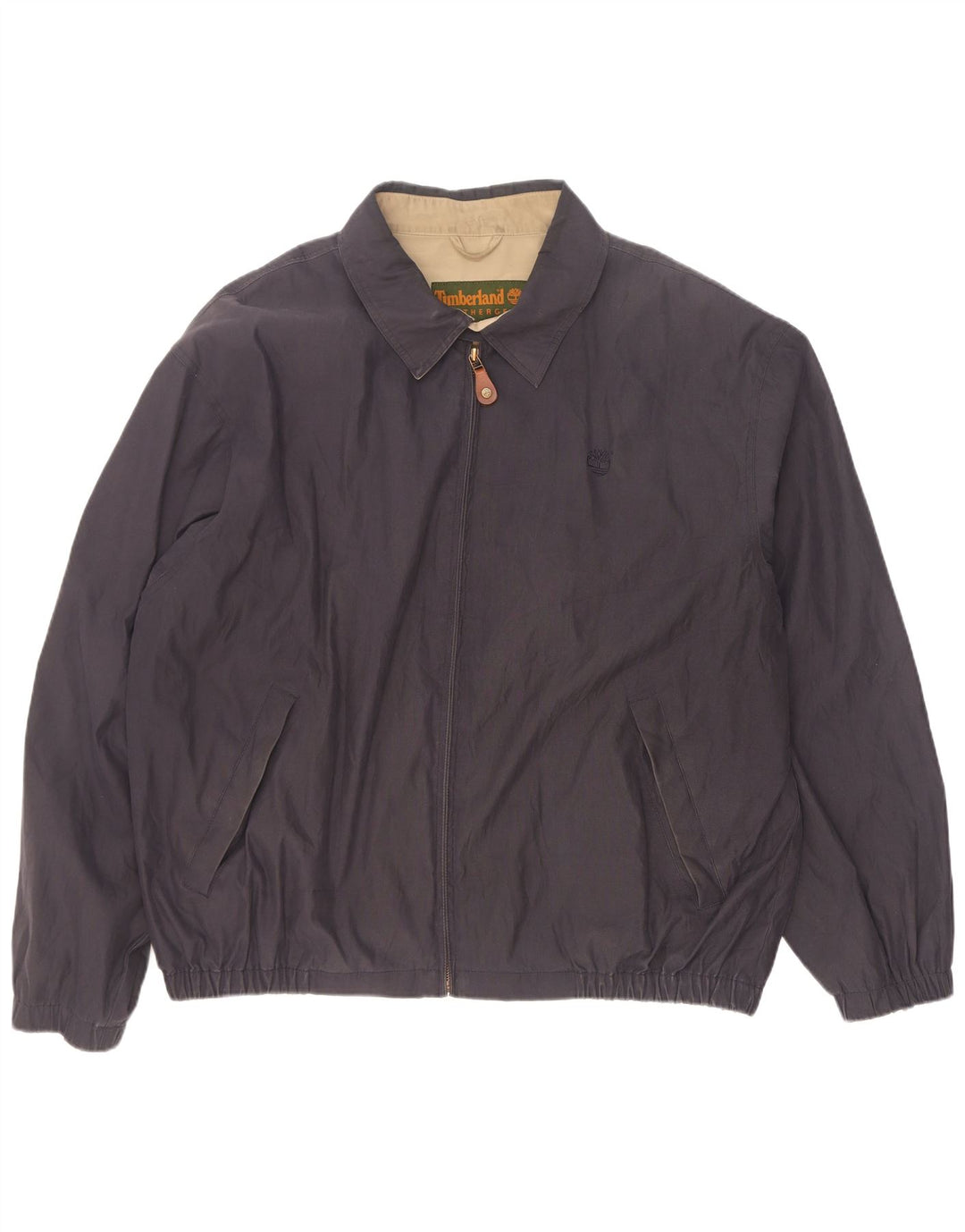 Timberland Veste Bomber Homme UK 42 XL Bleu Marine Polyester