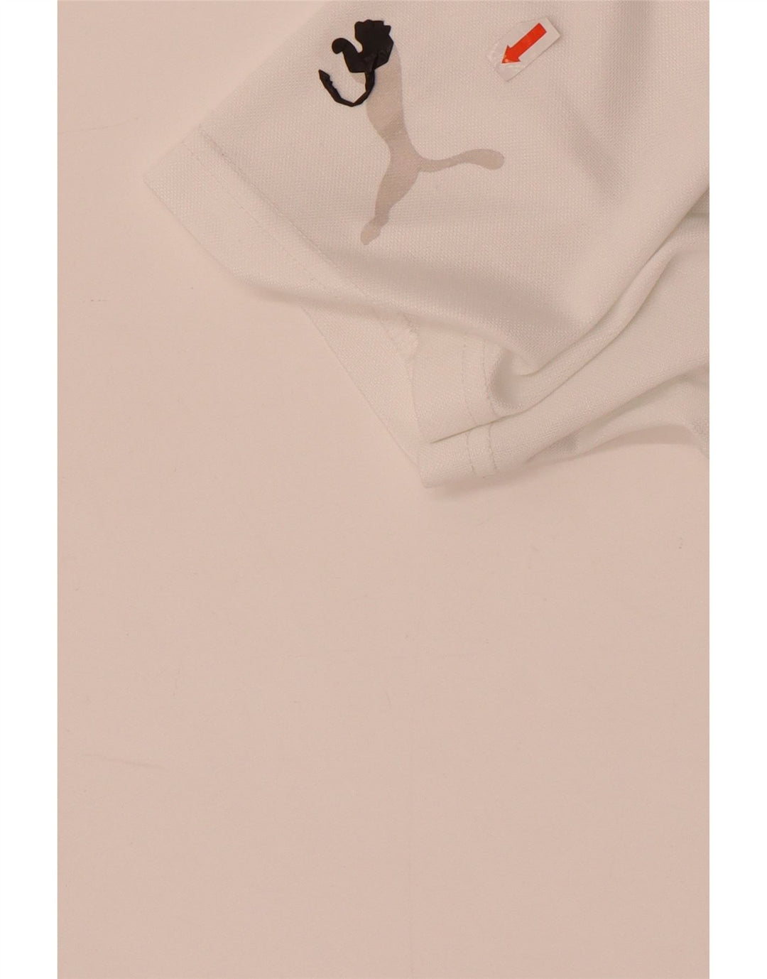 Puma T-Shirt Graphique Homme Blanc Moyen Polyester