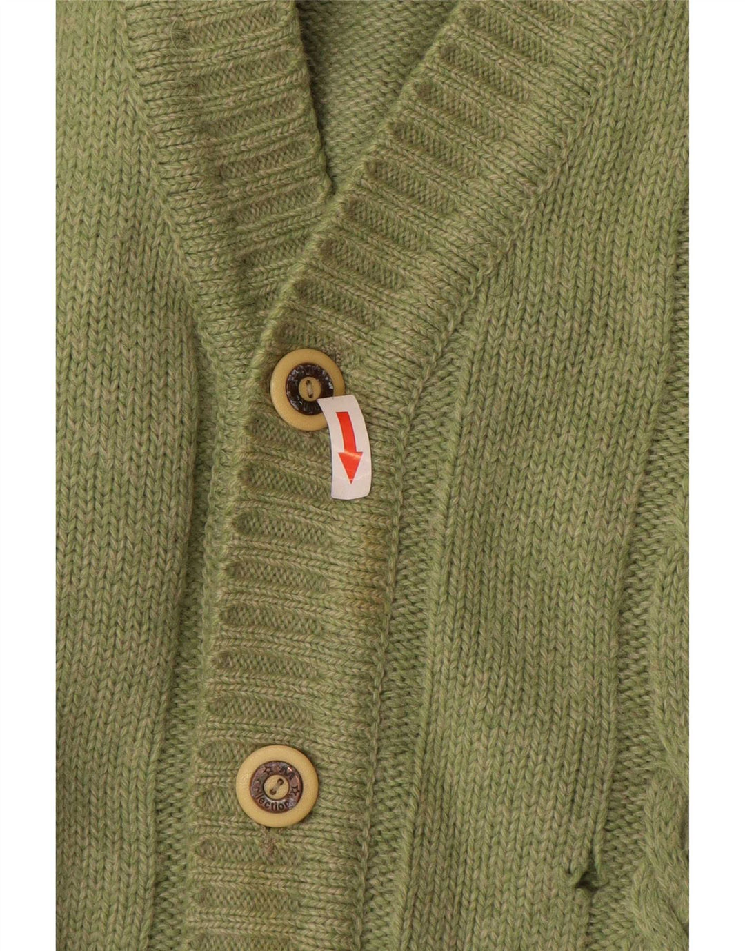 Malagrida Pull Cardigan Homme Vert Moyen