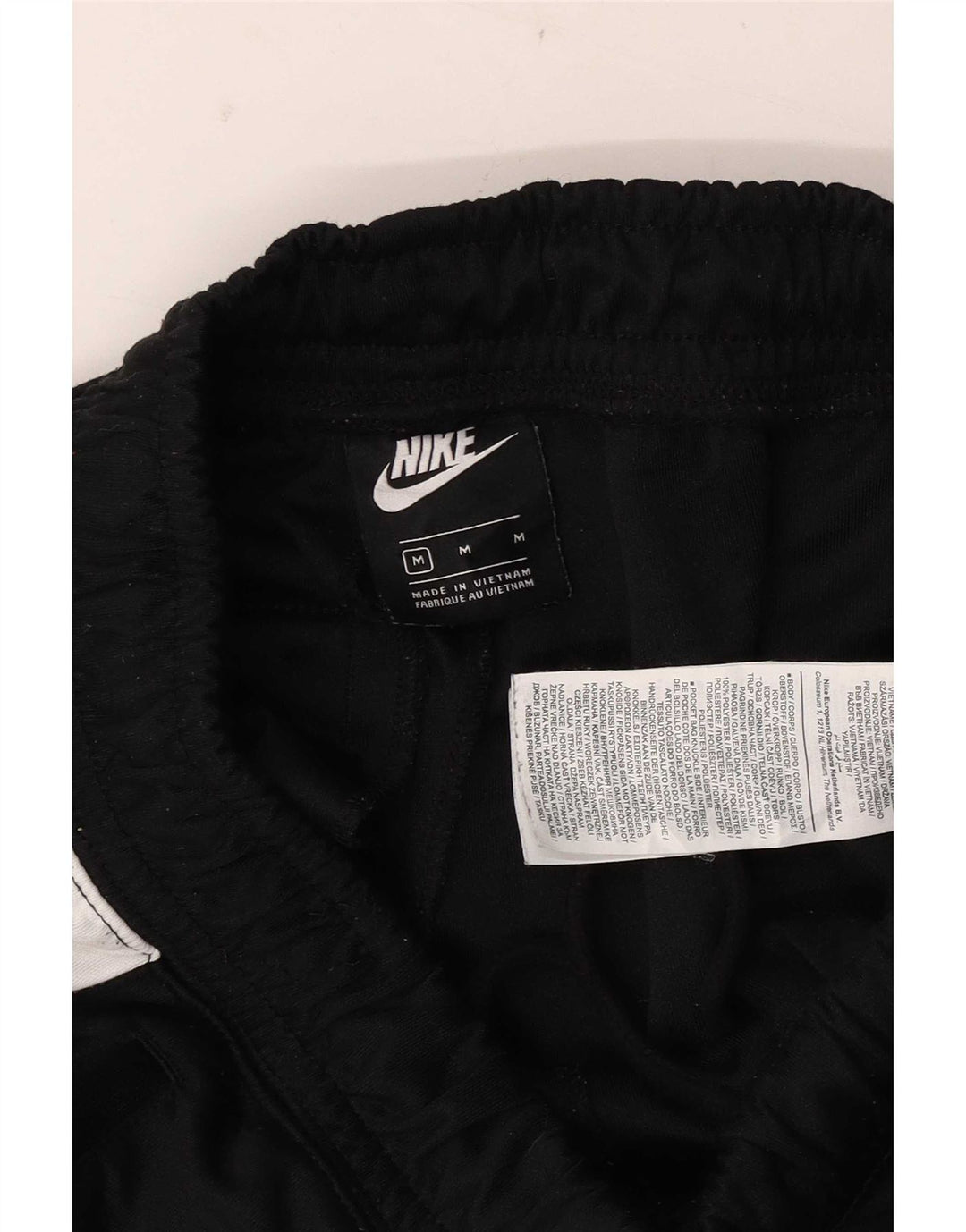 Nike Pantalon de survêtement Dri Fit pour homme en polyester color block noir moyen