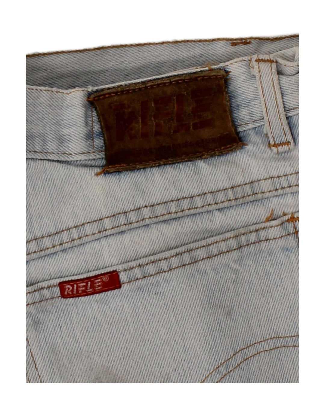 RIFLE Mens Loose Jeans W32 L27 Blue Vintage Rifle and Second-Hand Rifle from Messina Hembry 