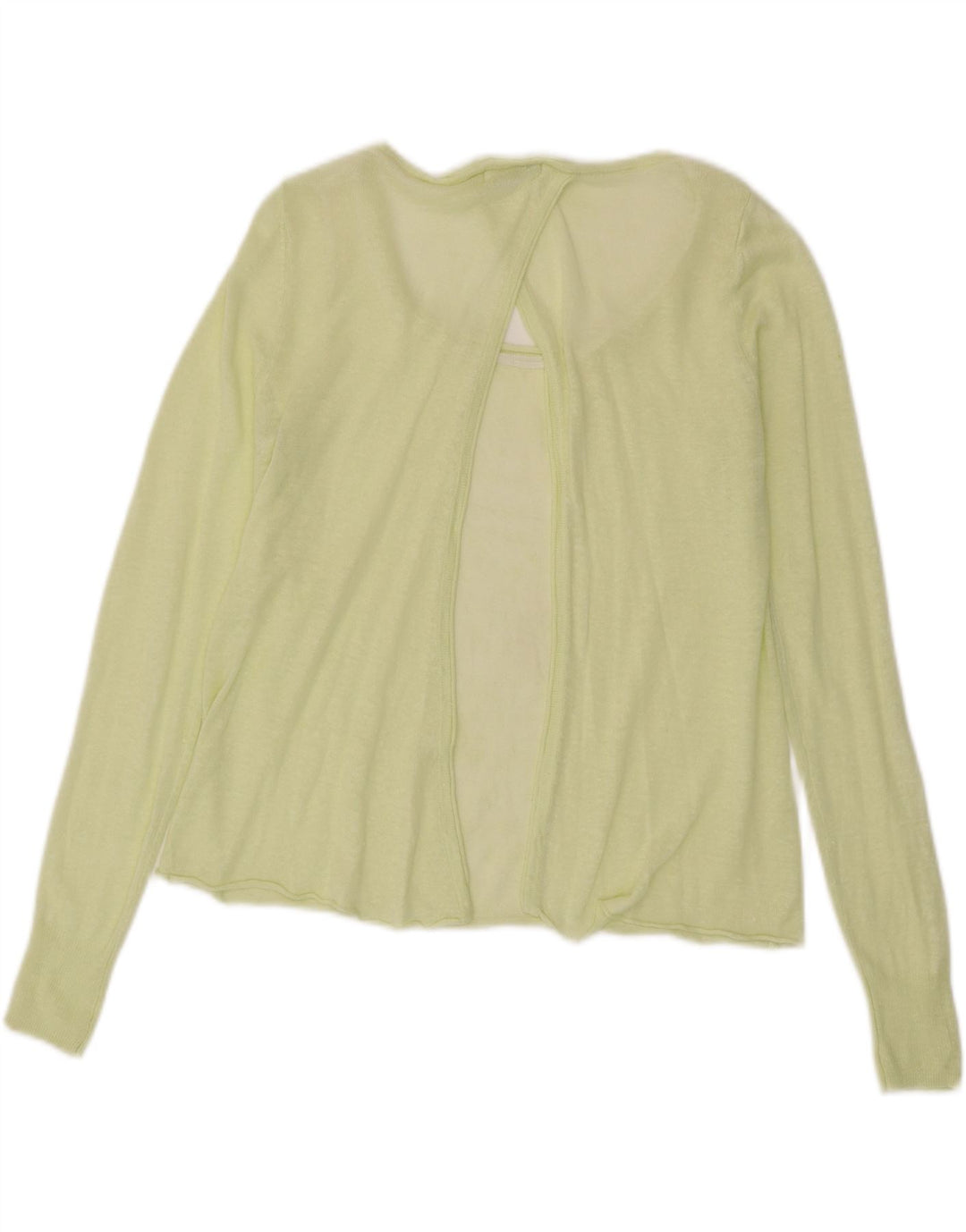 MINT VELVET Haut Femme Manches Longues UK 8 Petit Vert