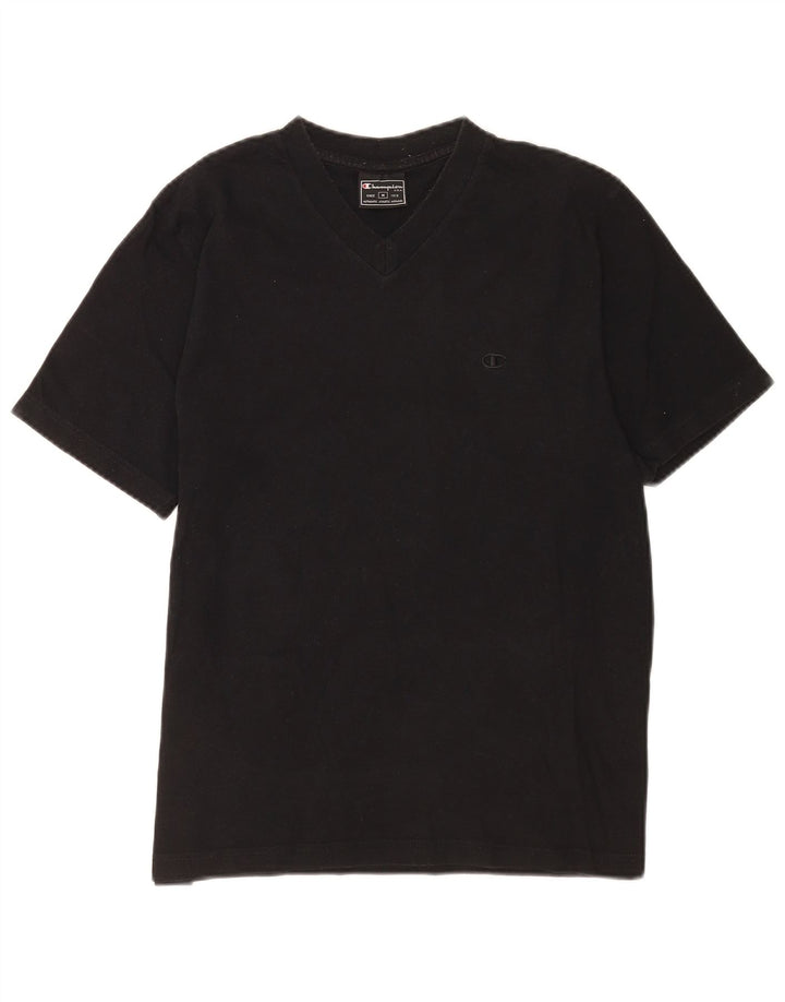 Champion T-Shirt Homme Noir Moyen Coton