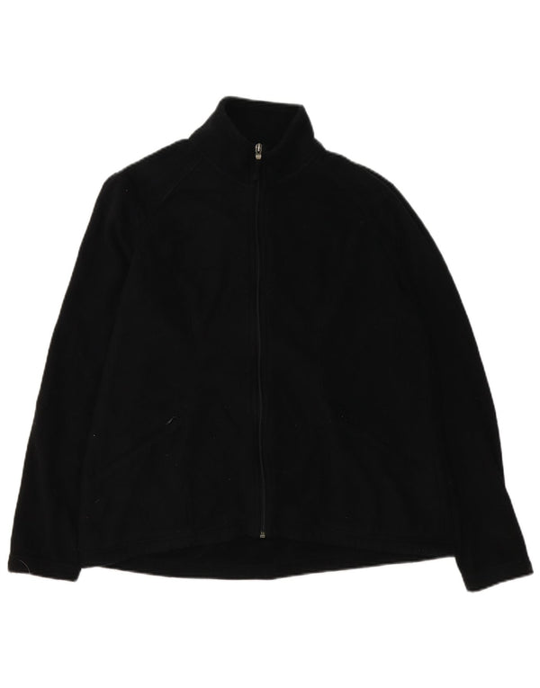 Marks & Spencer Veste polaire pour femme UK 16 Large Noir Polyester