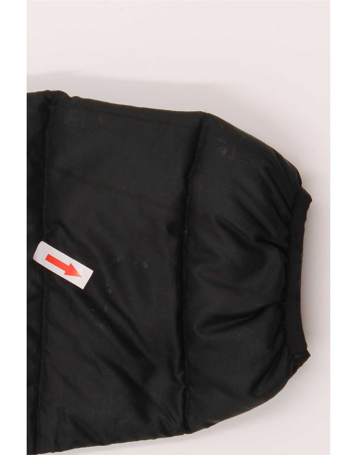 Adidas Veste rembourrée à capuche pour femme UK 18 XL Noir Polyester