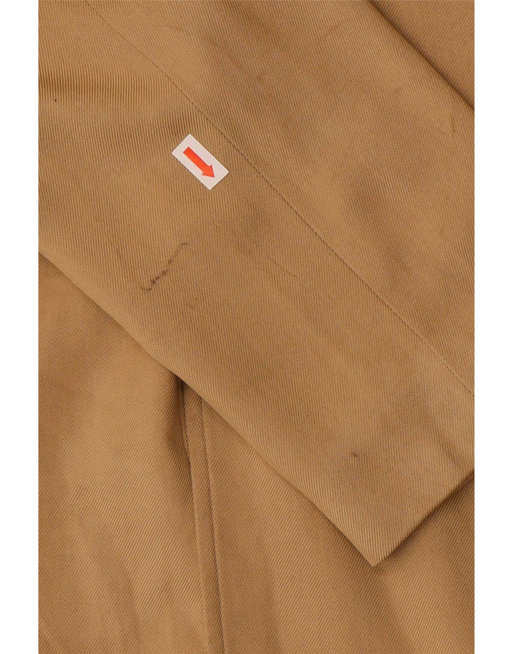 Banana Republic Veste Blazer 3 Boutons pour Femme UK 8 Petite Soie Beige