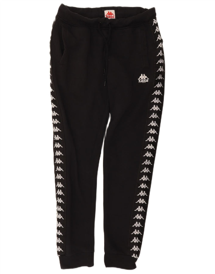 Kappa Pantalon de Survêtement Graphique Homme Noir Moyen