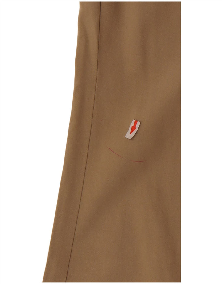 Massimo Dutti Pantalon Chino Droit Femme EU 40 Moyen W30 L30 Beige