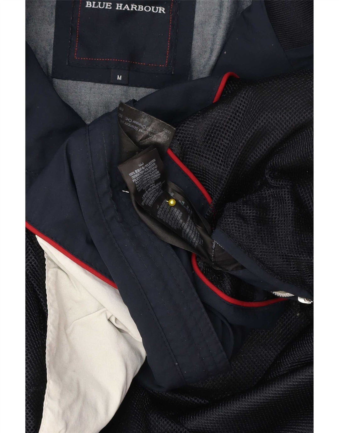 Marks & Spencer Veste Bomber Blue Harbour pour Homme UK 38 Bleu Marine Moyen