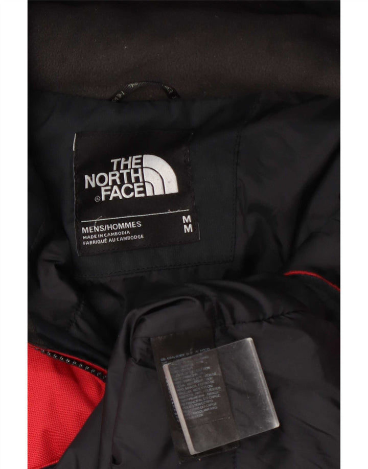 The North Face Veste coupe-vent à capuche pour homme UK 38 Rouge moyen Polyester