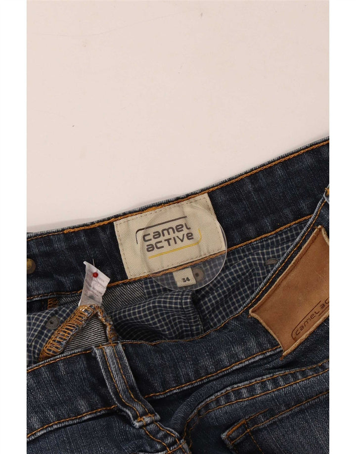 Jean droit homme Camel Active W34 L32 bleu coton