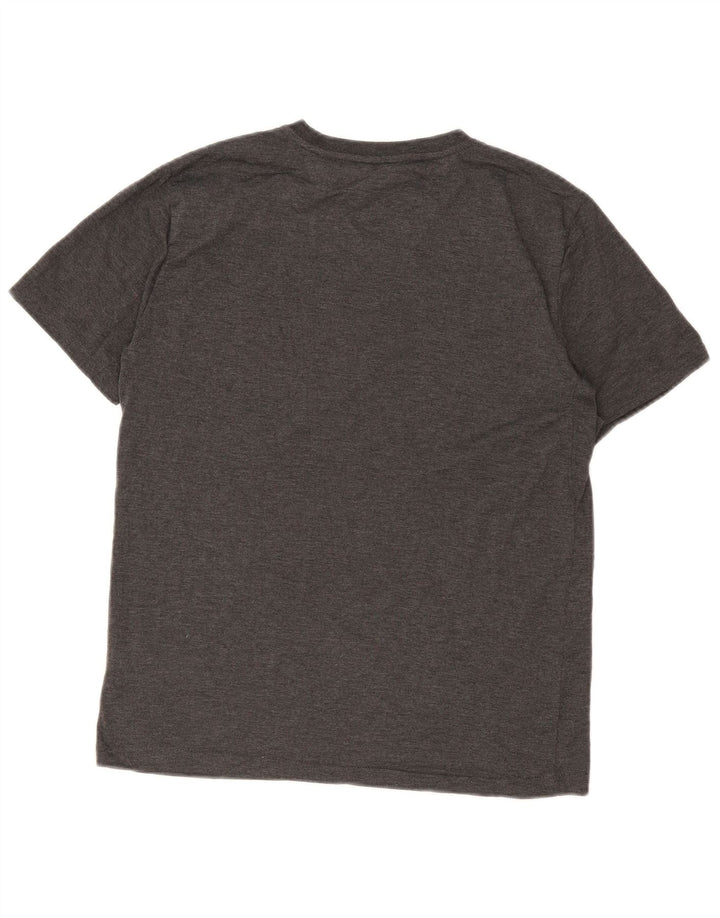 Calvin Klein T-Shirt Homme Gris Moyen Polyester