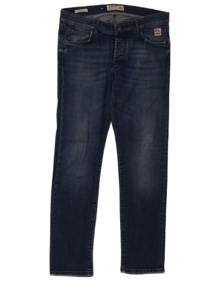 Roy Rogers Jean Slim Femme W36 L32 Bleu Coton