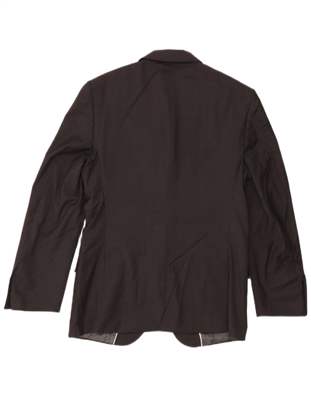Marks & Spencer Veste blazer à 2 boutons pour homme UK 38 Gris moyen Laine vierge