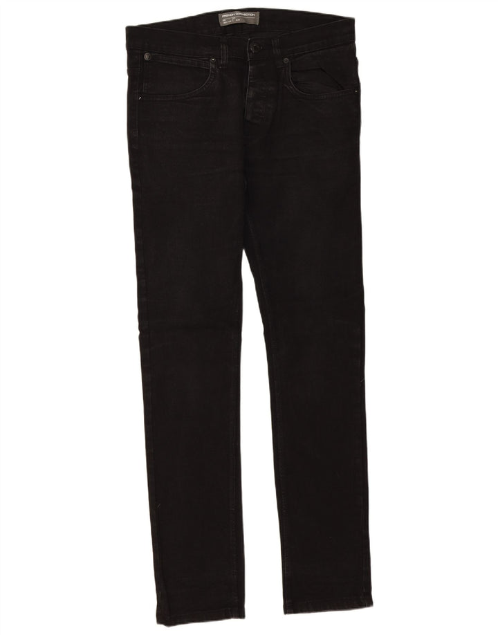 French Connection Jean Slim Homme W32 L32 Noir Coton
