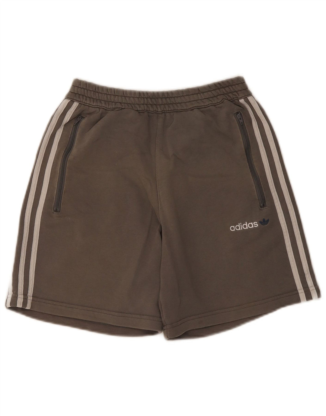 Adidas Short de sport pour homme Petit coton gris
