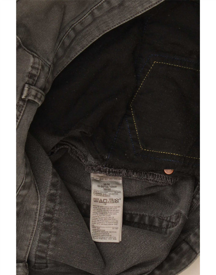 Gap Jean droit homme W38 L30 gris coton