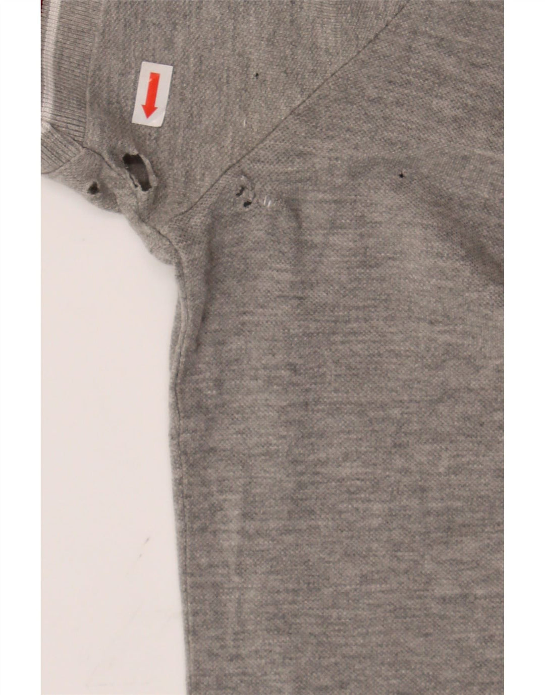 DIADORA Mens Polo Shirt Large Grey Vintage Diadora and Second-Hand Diadora from Messina Hembry 