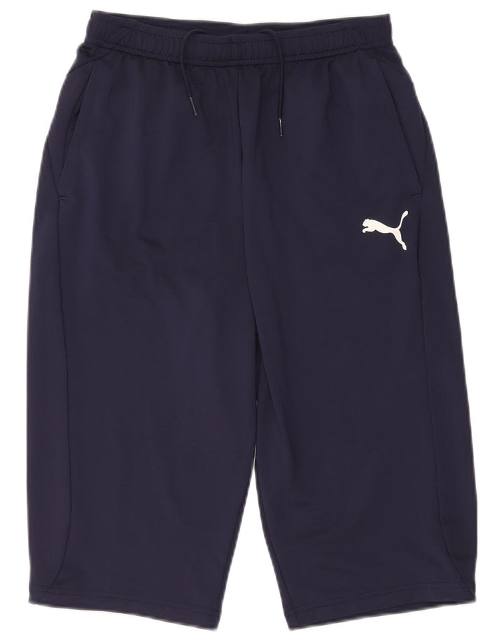 Puma Bermuda Sport Short Garçon 15-16 ans Bleu Marine