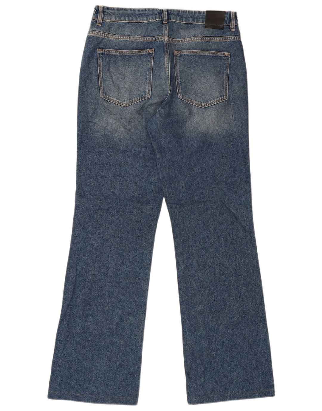 Massimo Dutti Jean bootcut taille haute pour femme EU 40 Medium W30 L31 Bleu