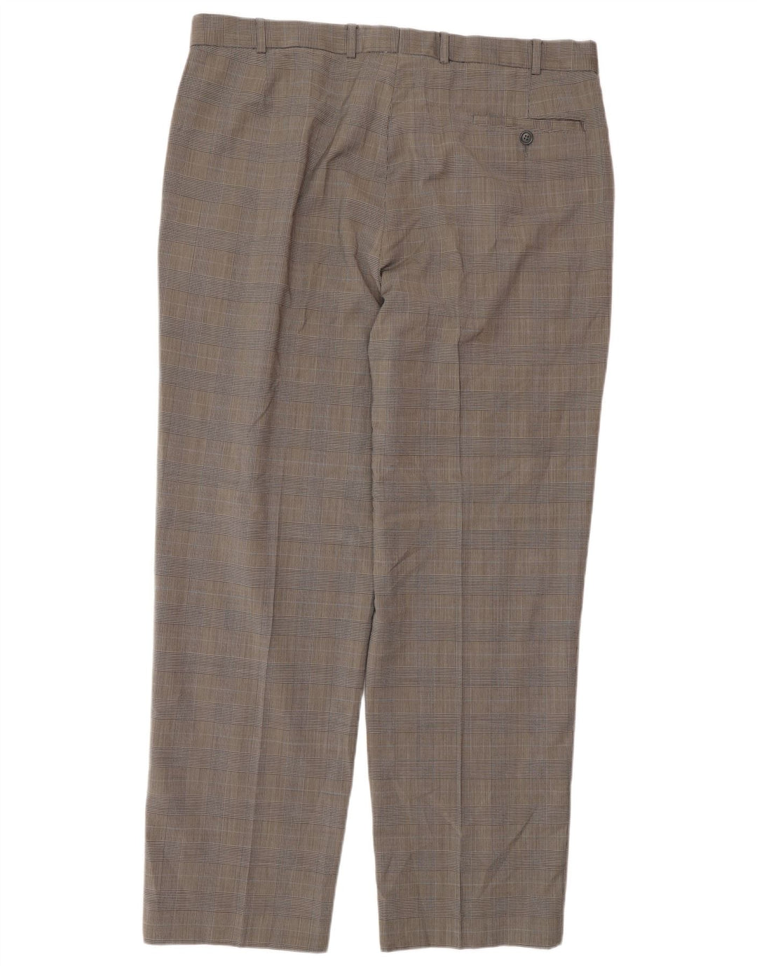 Marks & Spencer Pantalon de costume coupe ajustée pour homme W38 L31 pied-de-poule noir