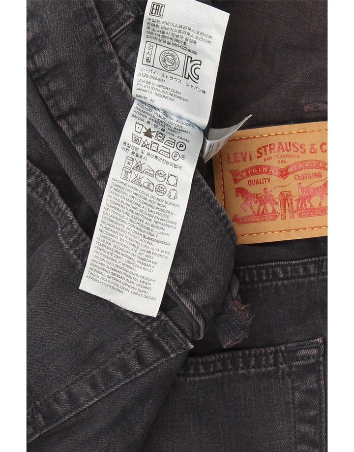 Levi's Salopette Slim Jeans Homme W36 L28 Gris Coton