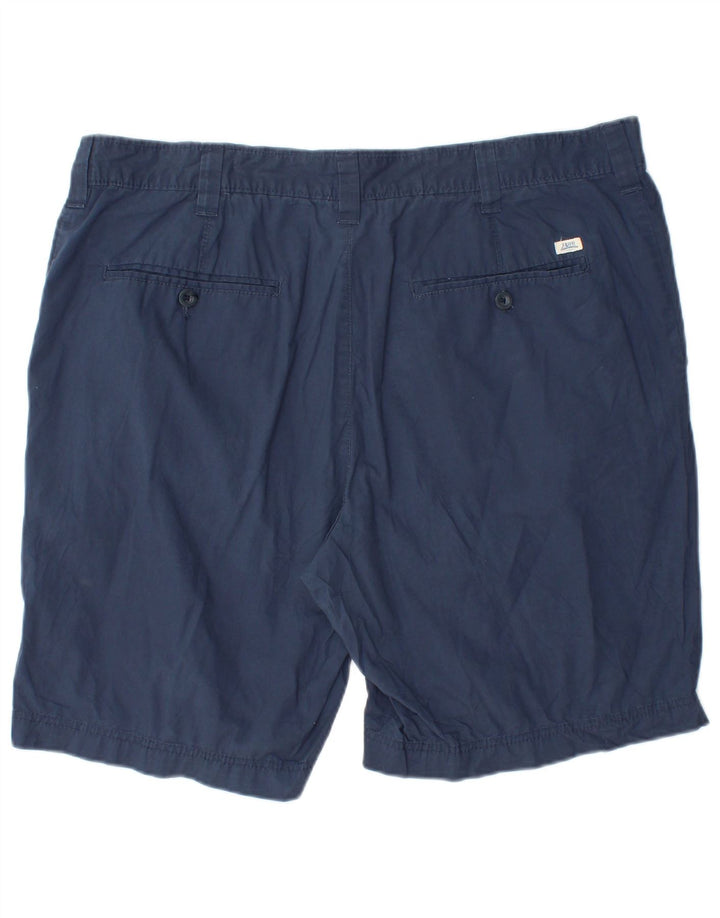 IZOD Short Chino Homme Salt Water W40 XL Bleu Marine Coton