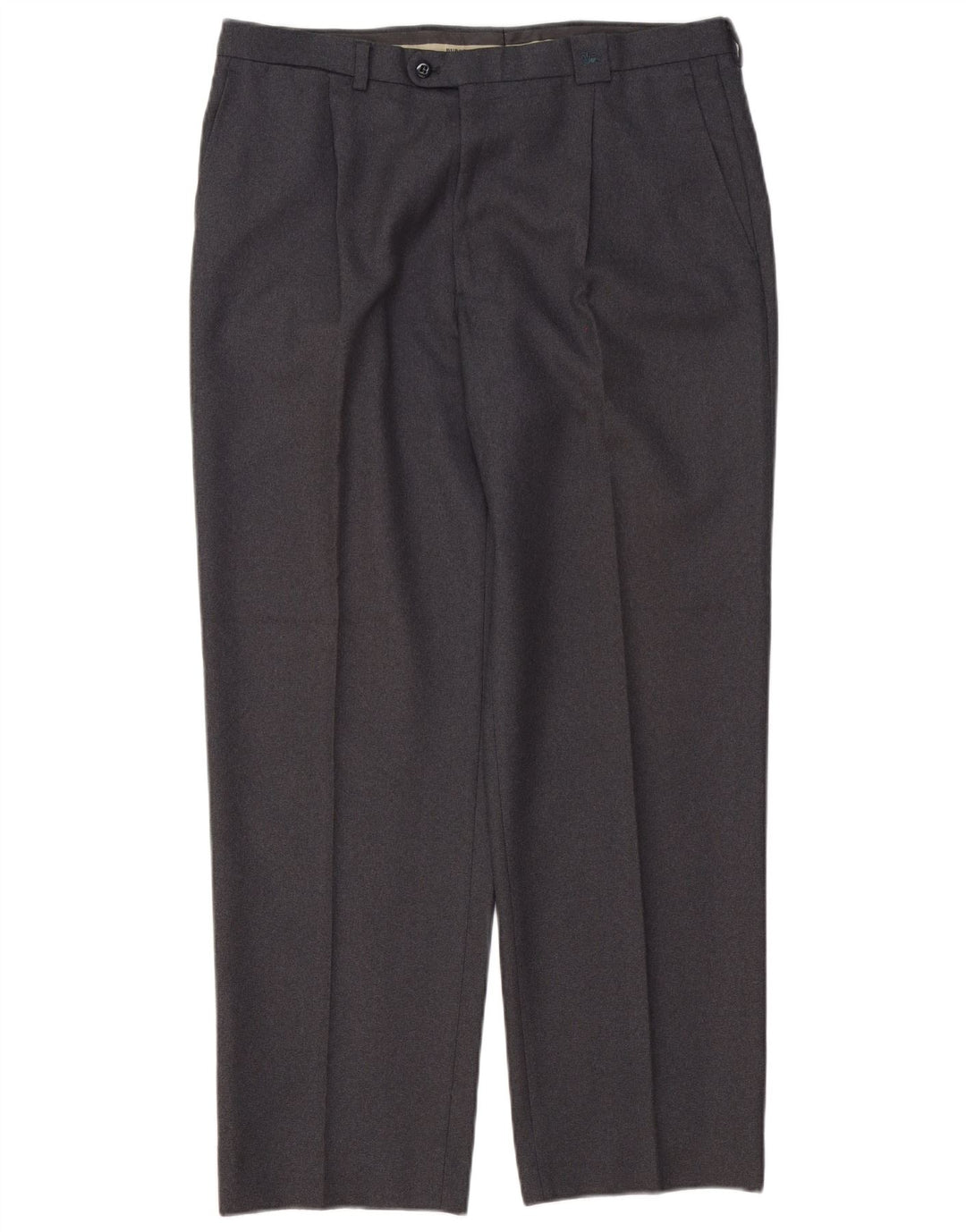 Burberry Pantalon de costume pour homme IT 46 Small W34 L30 Gris Polyester