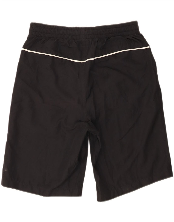 Nike Short de sport graphique pour homme Noir moyen Polyester
