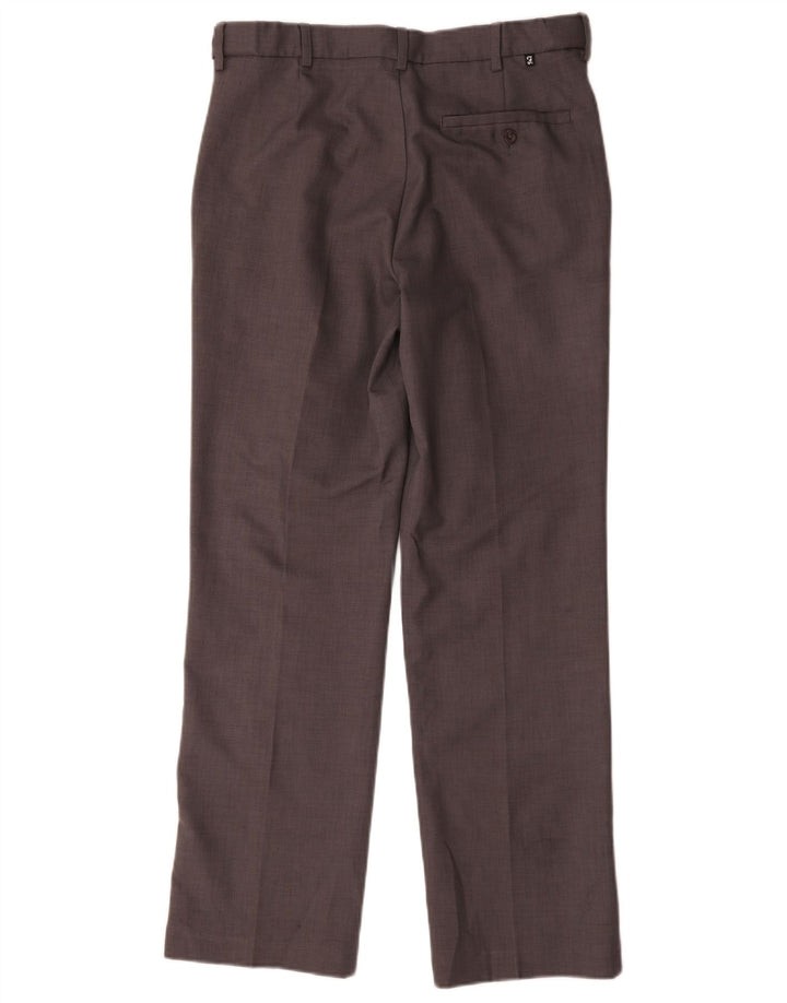 Farah Pantalon Chino Droit Homme W32 L31 Gris Polyester