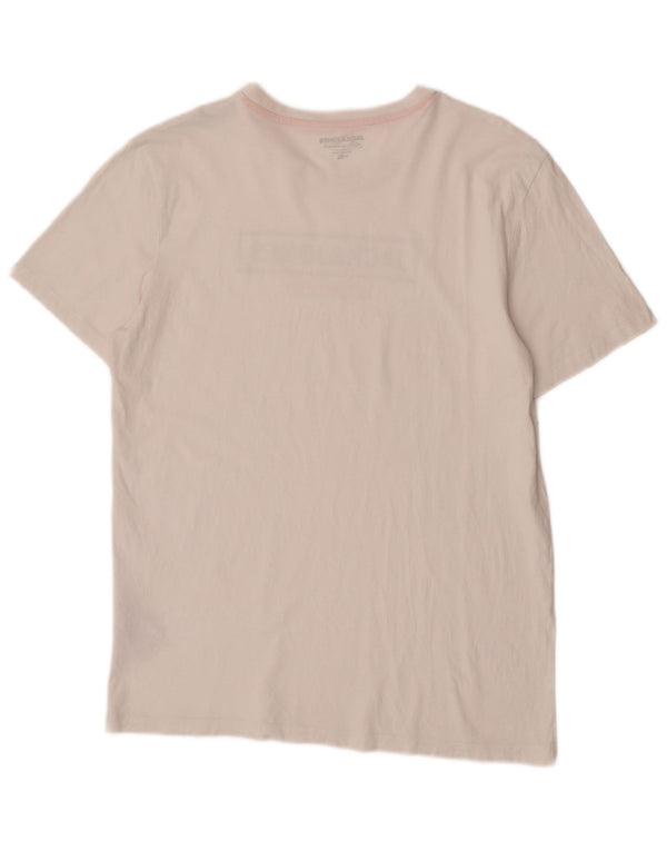 Jack & Jones T-shirt à manches courtes pour homme en coton blanc XL