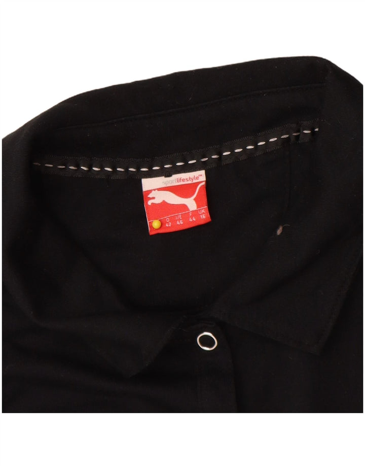 Puma Polo Femme UK 16 Large Noir