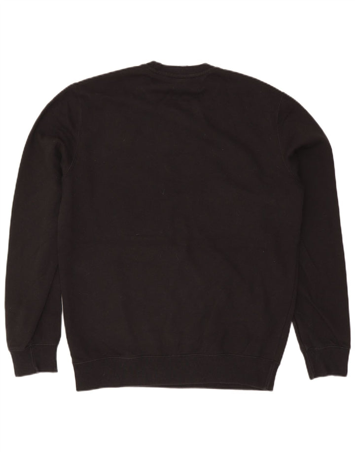 Champion Sweat-shirt graphique pour homme en coton noir Taille L