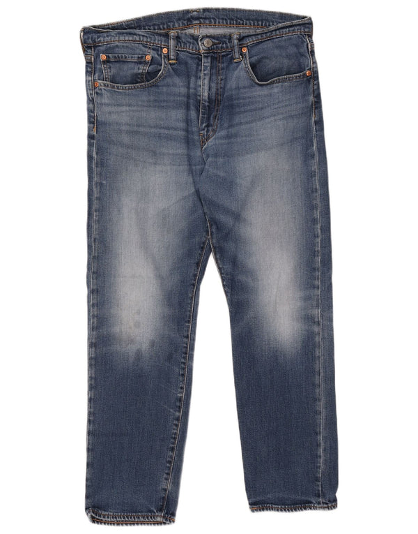 LEVI'S Jean 502 Tapered Homme W36 L28 Bleu Coton