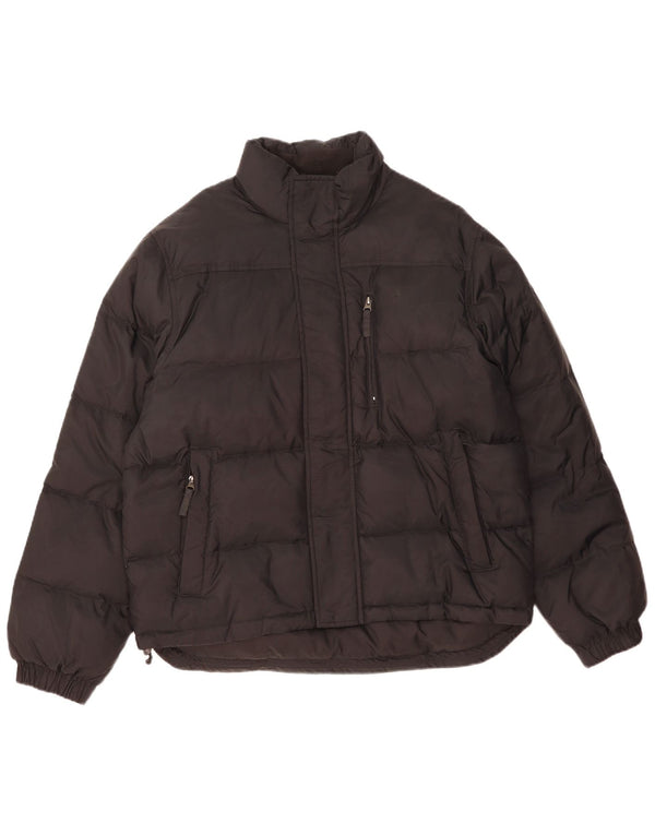 Timberland Veste rembourrée pour homme UK 40 Large Noir Nylon