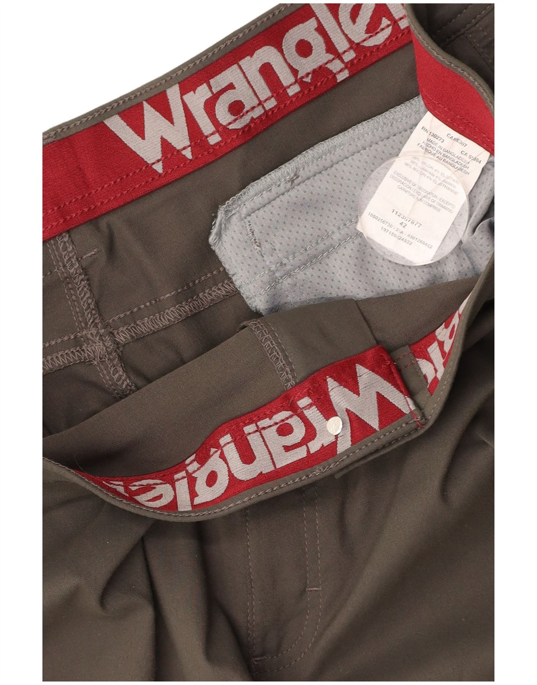 WRANGLER Short Cargo Homme W42 2XL Kaki Nylon