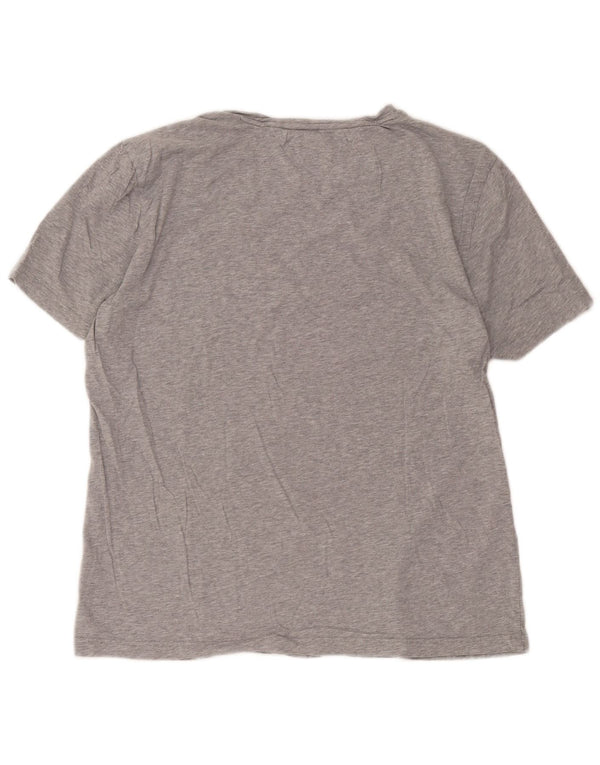 Tommy Hilfiger T-shirt graphique pour homme 2XL Gris Coton