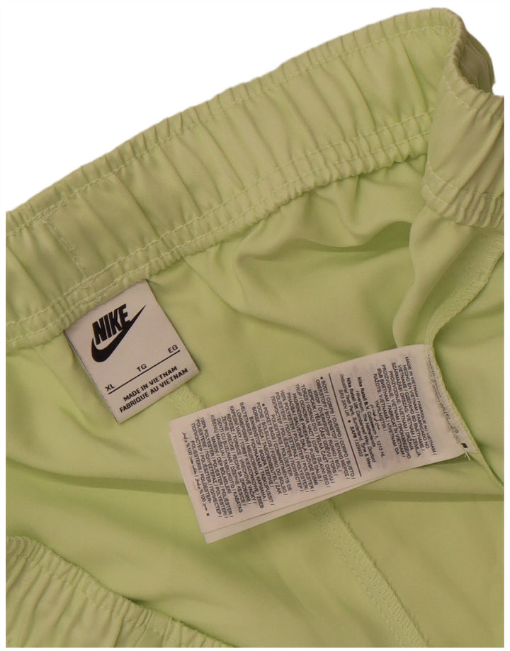 Nike Short de sport pour homme XL Vert Polyester