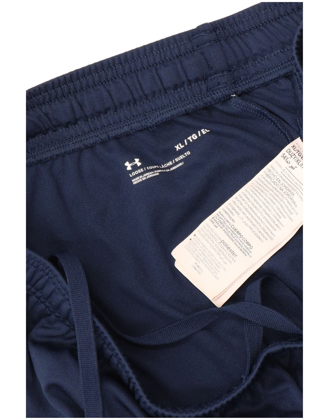 UNDER ARMOUR Short de Sport Graphique Homme XL Bleu Marine Polyester