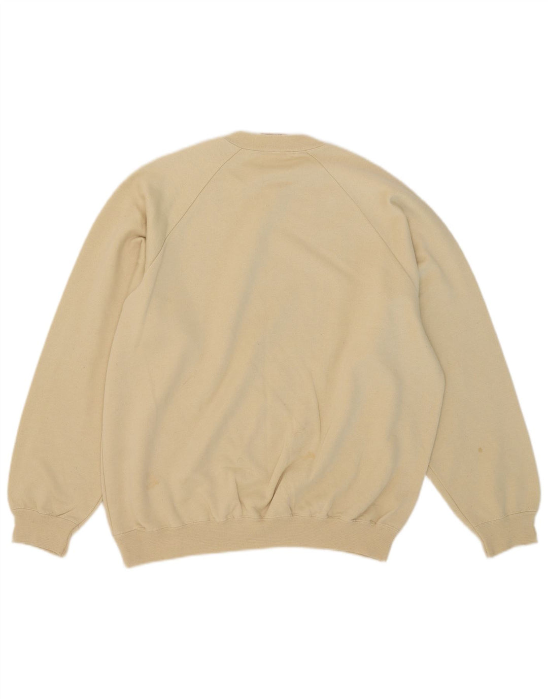 Parmalat Sweat-shirt graphique pour homme en coton beige