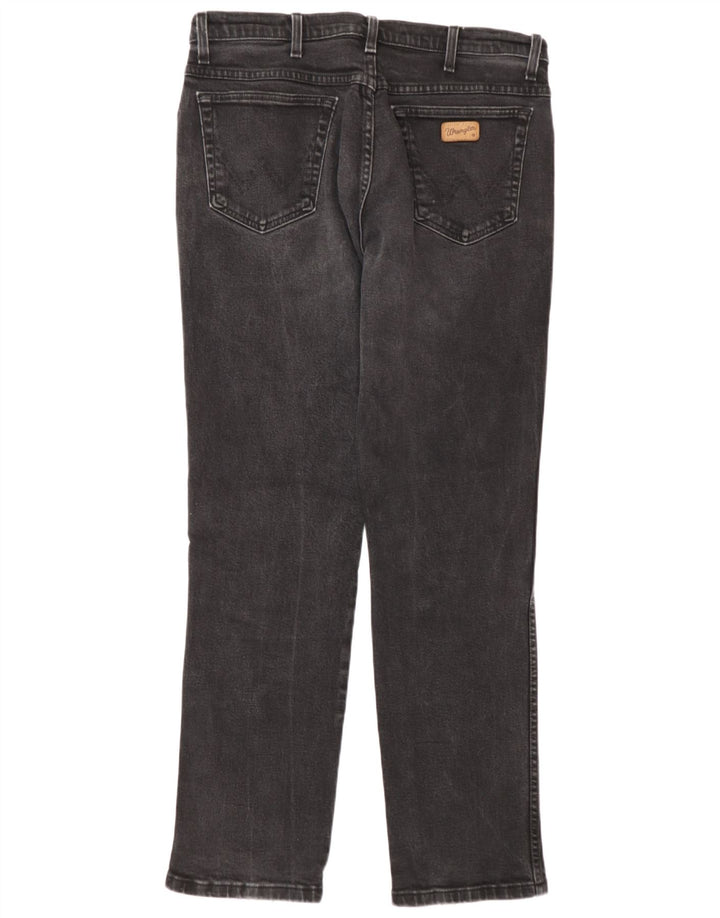 Wrangler Jean Droit Texas Homme W36 L32 Gris Coton