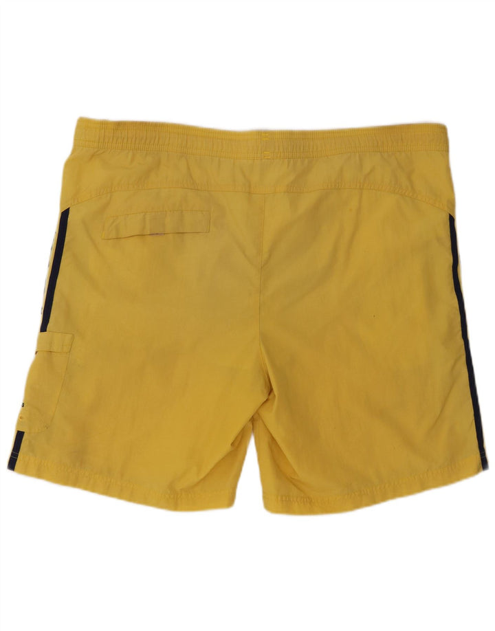 Adidas Short de bain cargo pour hommes, grand nylon jaune