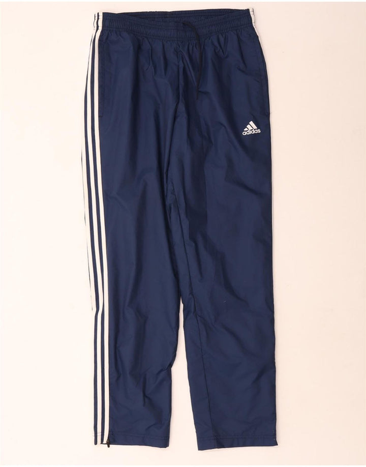 Adidas Pantalon de survêtement pour homme Bleu marine moyen Polyester