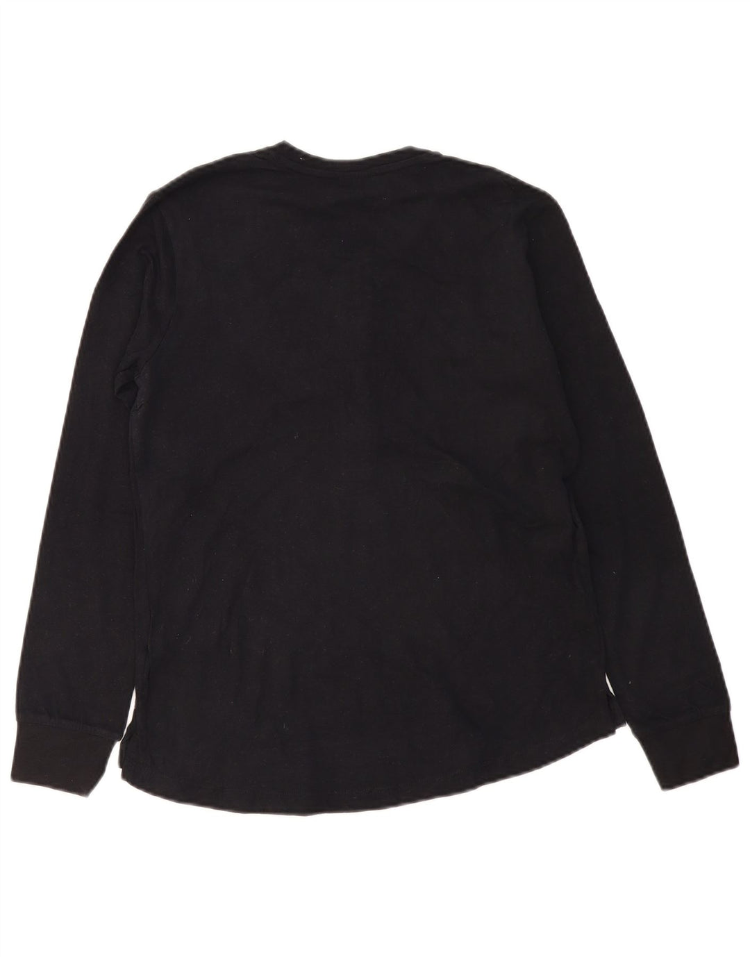 Lotto Haut à manches longues pour femme UK 10 Small Noir Coton