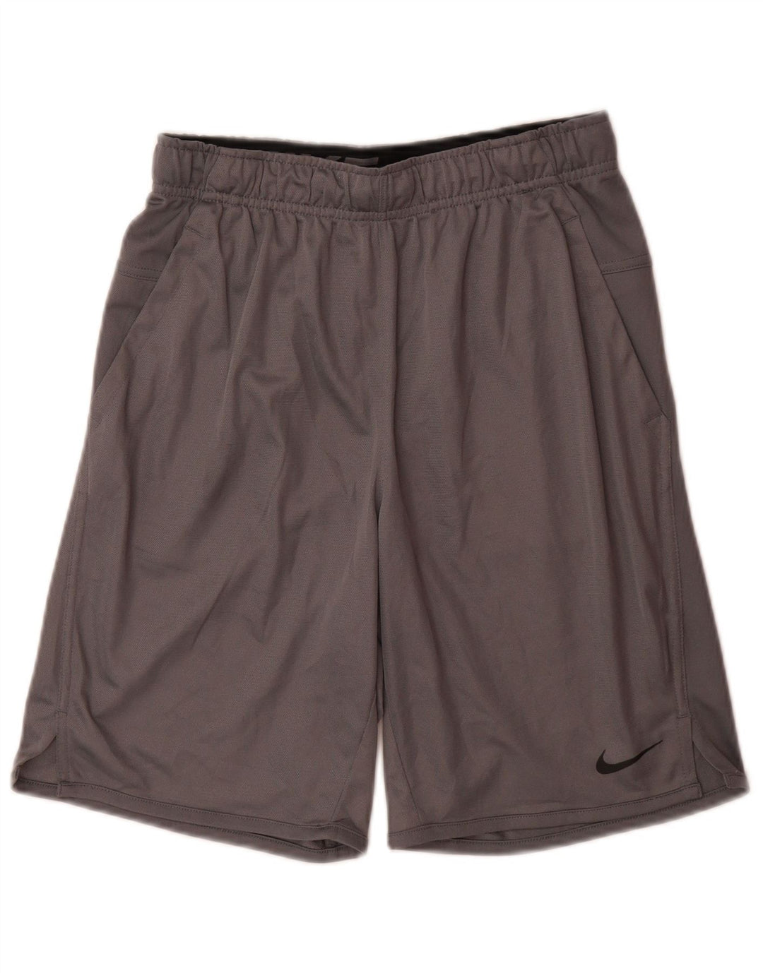 Nike Short de sport Dri Fit pour homme Petit gris Polyester
