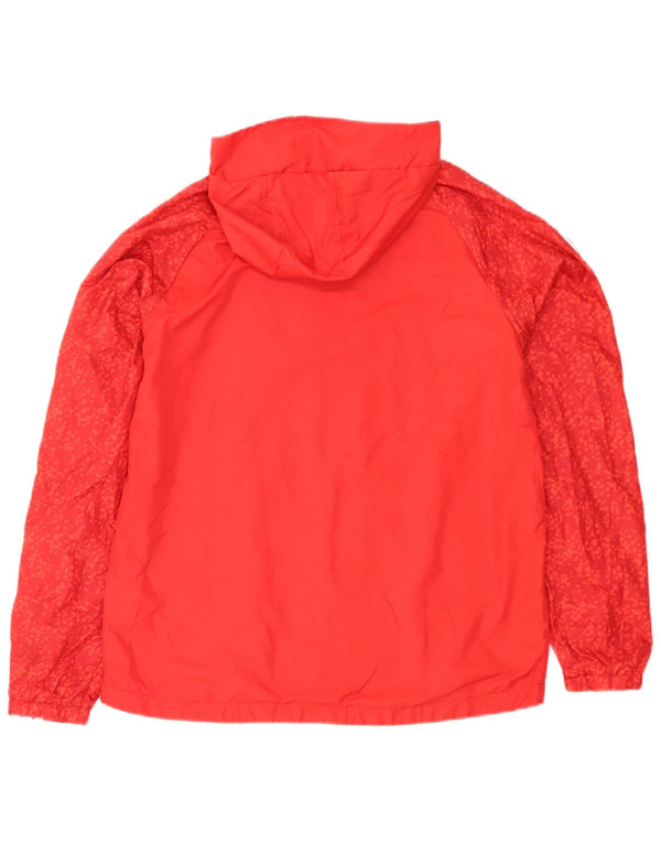 Adidas Veste de survêtement à capuche pour garçon 15-16 ans Rouge à pois Polyester