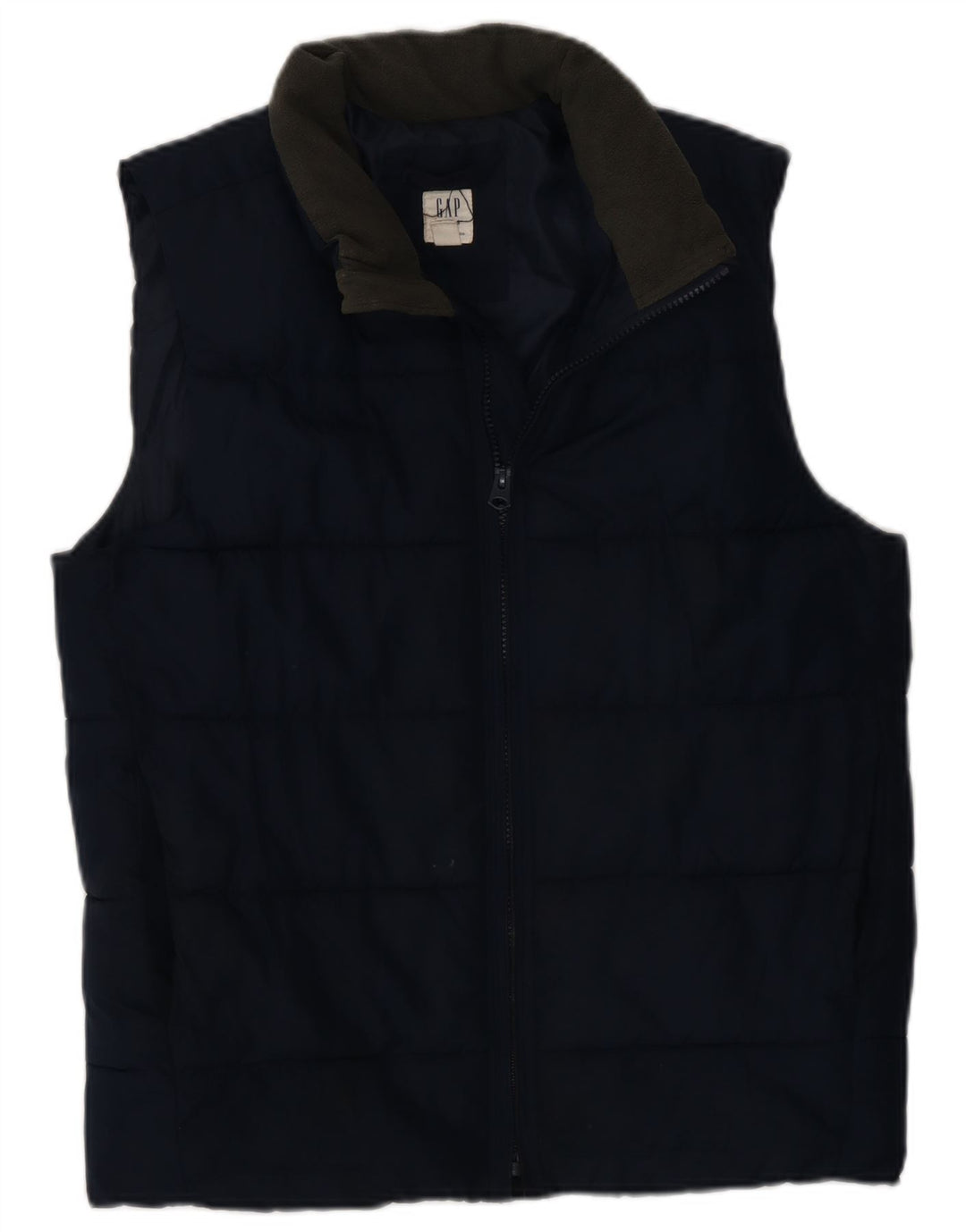 Gap Garçons Regular Fit Gilet Rembourré 13-14 ans 2XL Bleu Marine Polyester