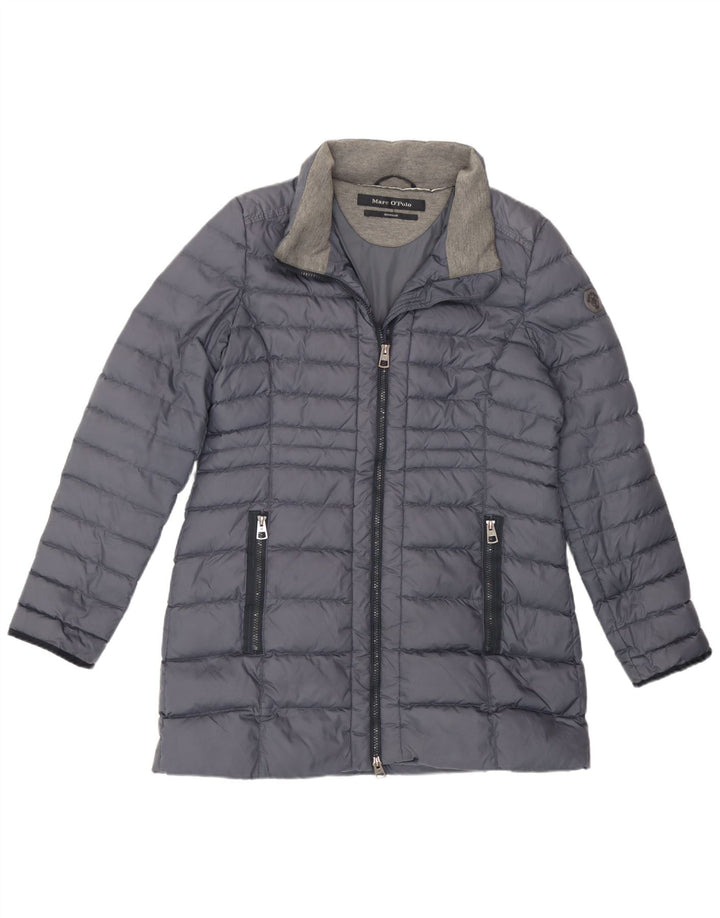 Marc O'Polo Manteau Rembourré Femme IT 42 Gris Moyen Polyamide