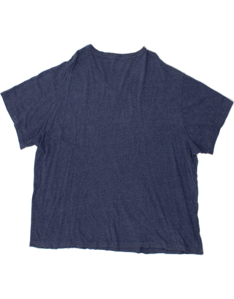 RALPH LAUREN Mens Regular Fit T-Shirt 3XL Blue Cotton Logo Vintage Ralph Lauren and Second-Hand Ralph Lauren from Messina Hembry 
